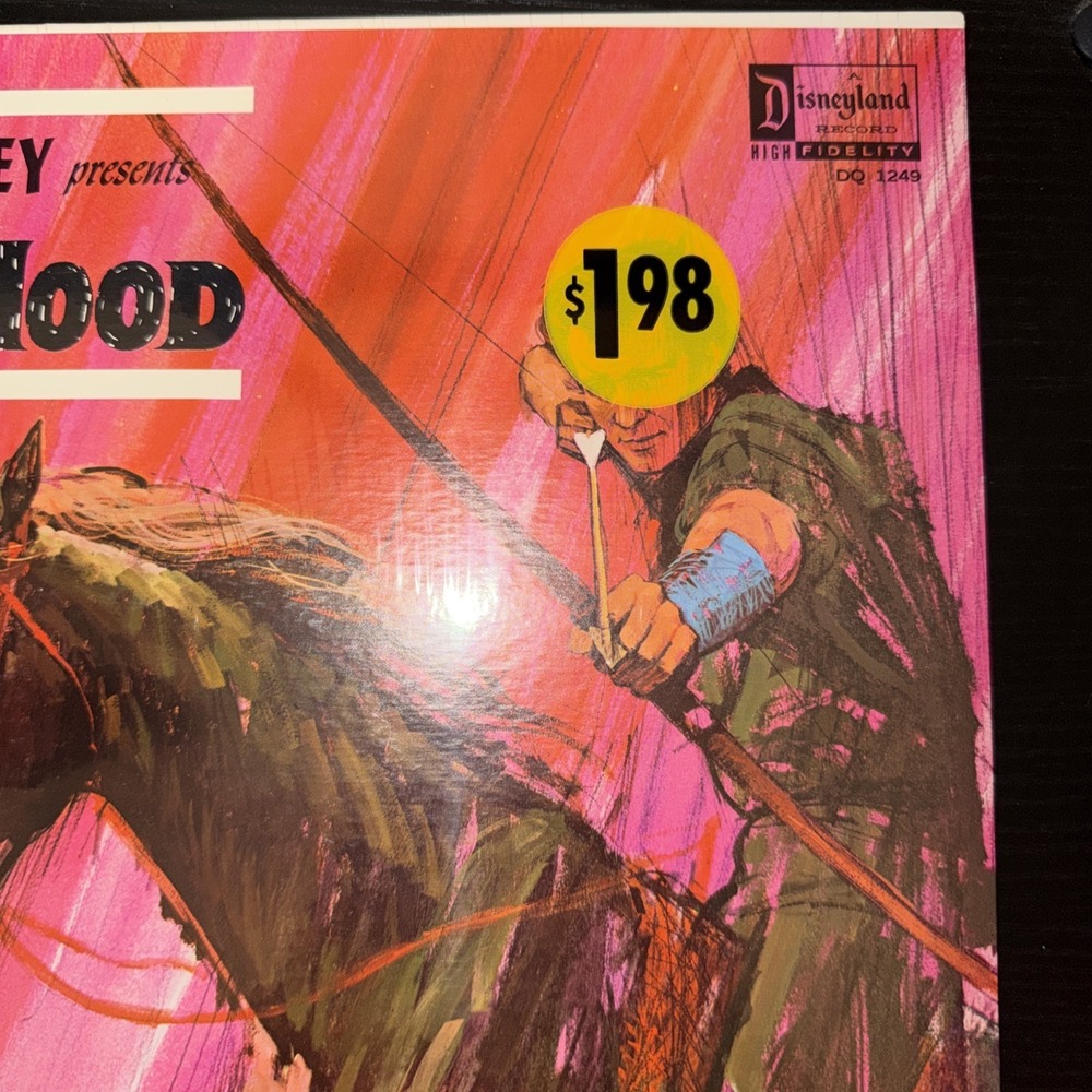 Walt Disney The Story Of Robin Hood Vintage Vinyl Record LP Rare Sealed DQ1249 - Picture 5 of 16
